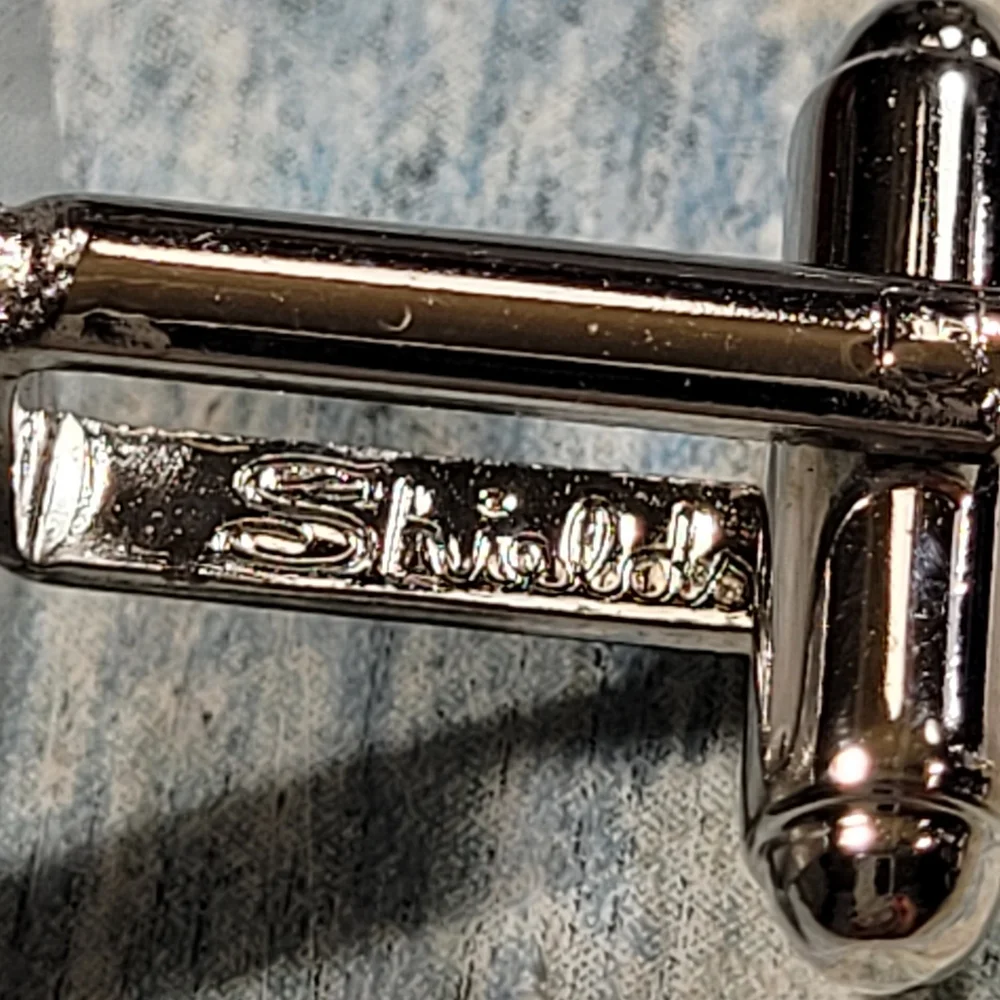 Shields Cufflinks and Tie Pin.